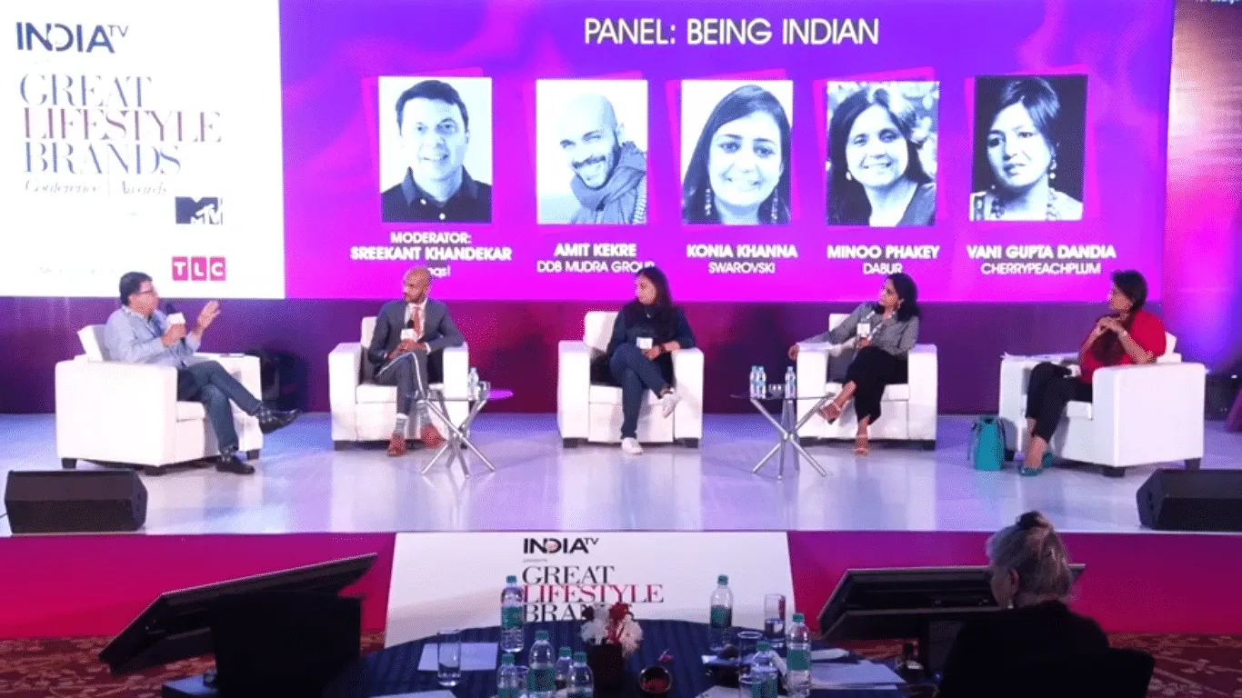 The panel (left to right): Sreekant Khandekar, Amit Kekre, Konia Khanna, Minoo Phakey, Vani Gupta Dandia  