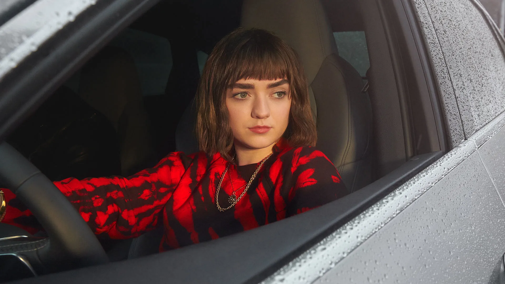 Maisie Williams in the Audi ad  