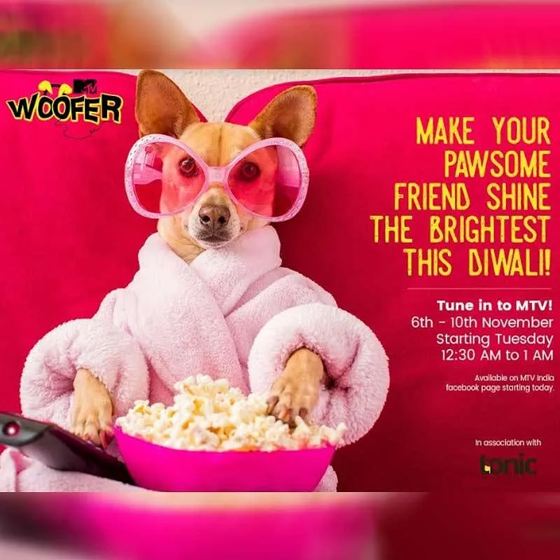 Tonic's campaign for MTV's Woofer show  