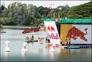 A Red Bull sports event  