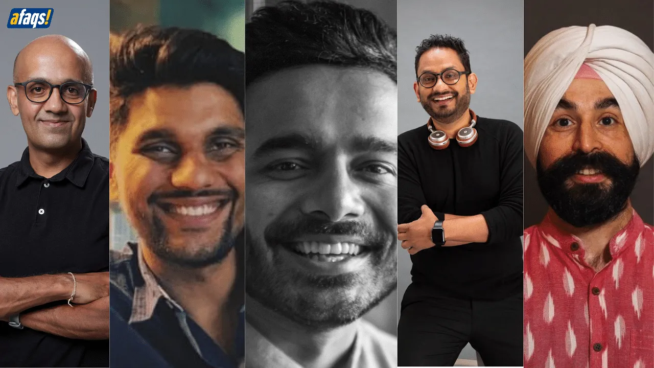 (L-R) Abraham Varughese, PG Aditya, Gautam Reghunath, Rajdeepak Das, Karandeep Singh Kapany  