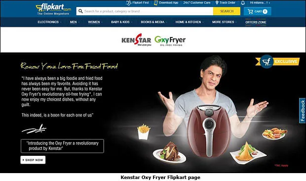 Kenstar oxy fryer best sale