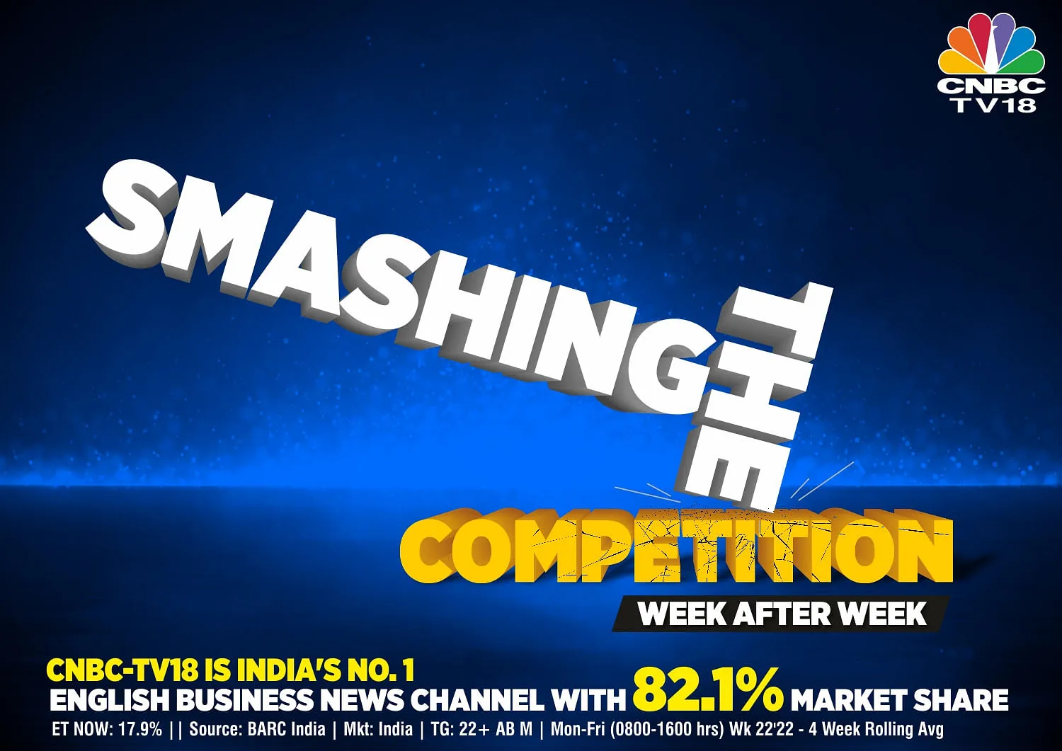CNBC TV18's ad   