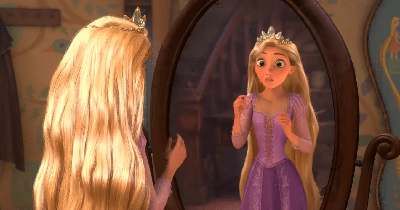 Rapunzel - a still from 'Tangled'  