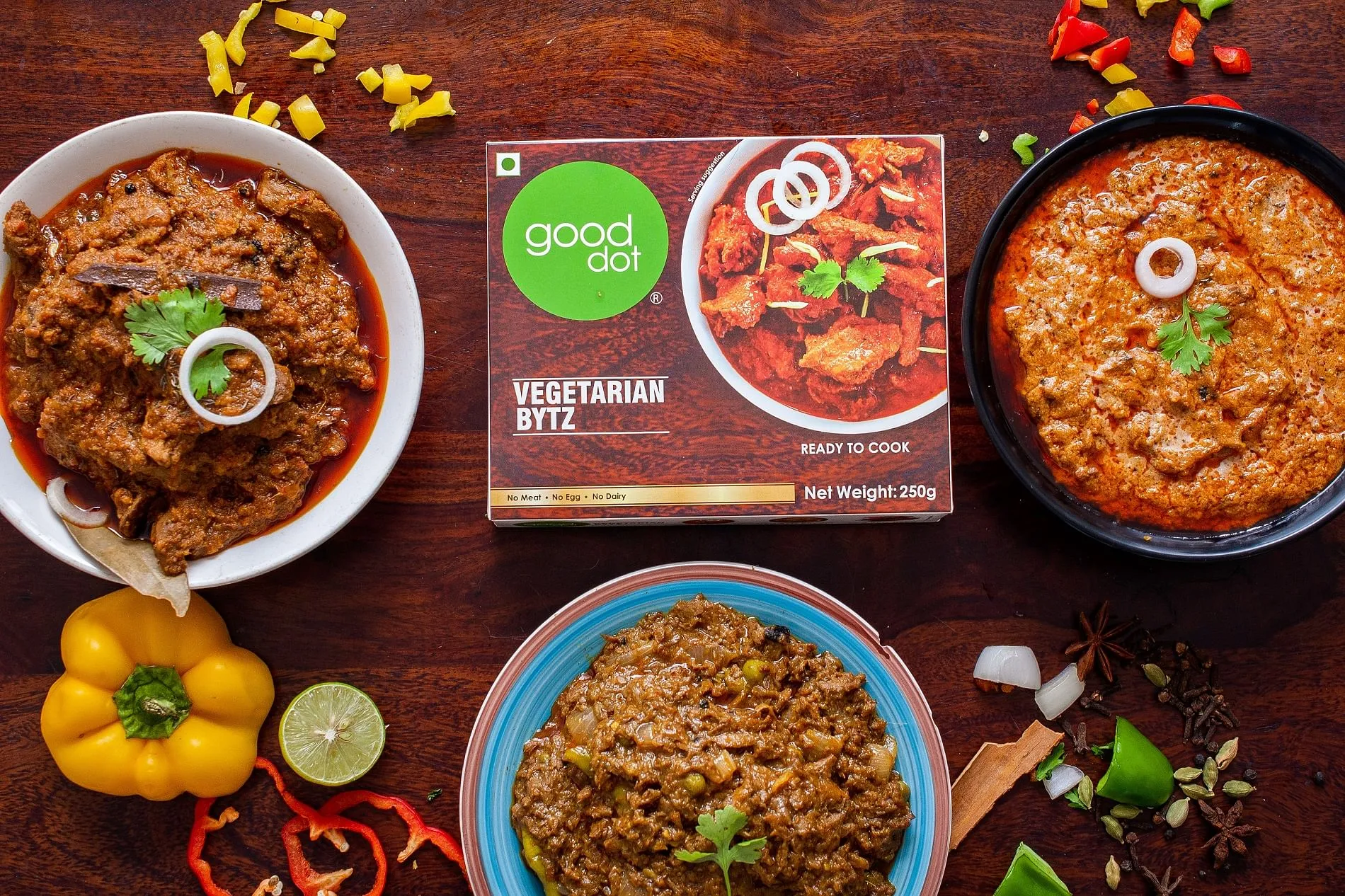 Good Dot's vegetarian protein kit  