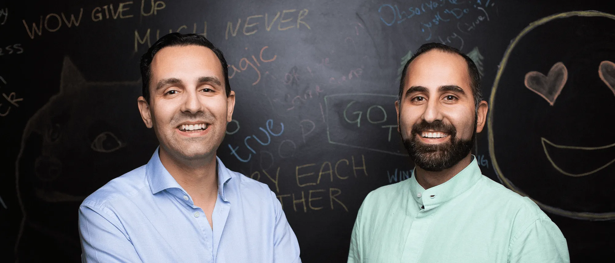 Alan Mamedi (L) and Nami Zarringhalam  