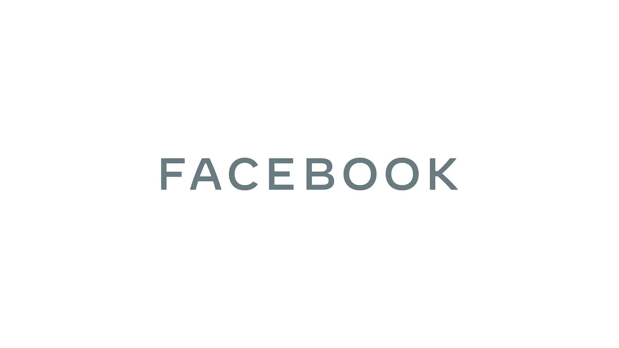 Facebook company's logo  