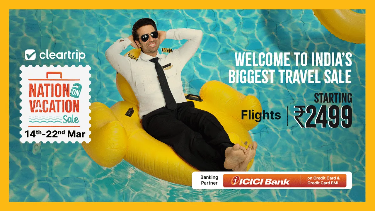 Cleartrip's #NationOnVacation campaign   