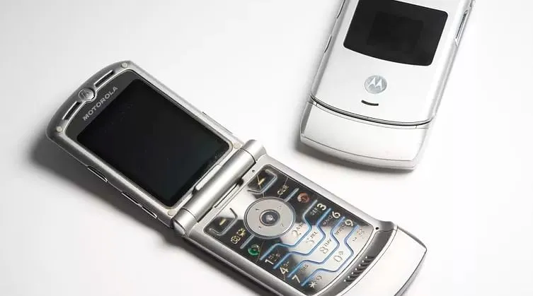 The older moto razr  cnet