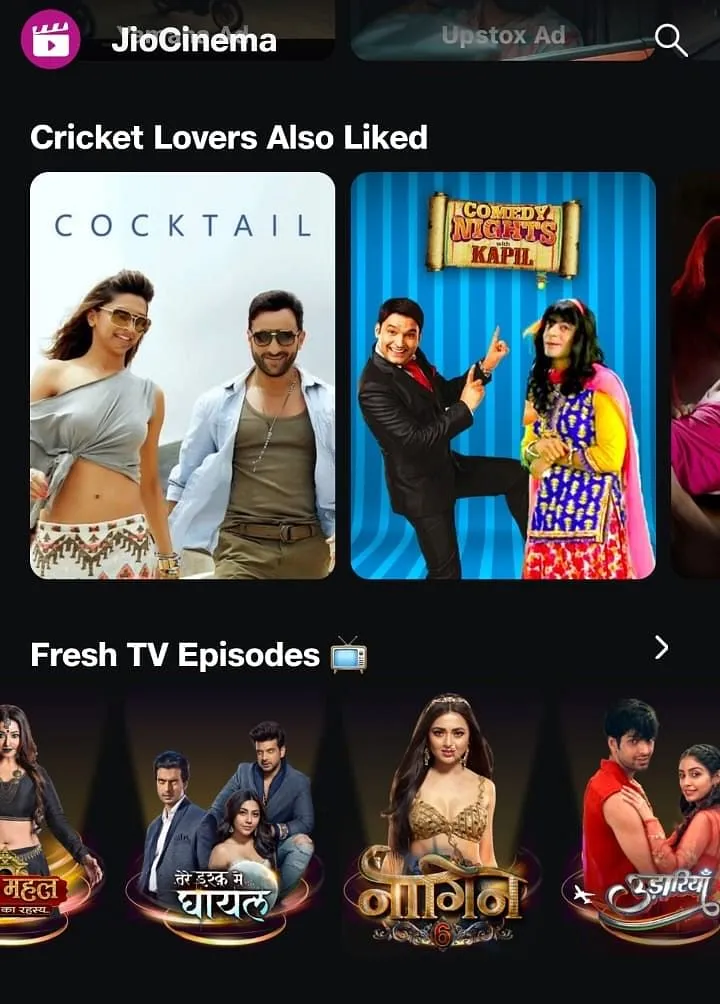 Flagship shows from Colors on JioCinema   