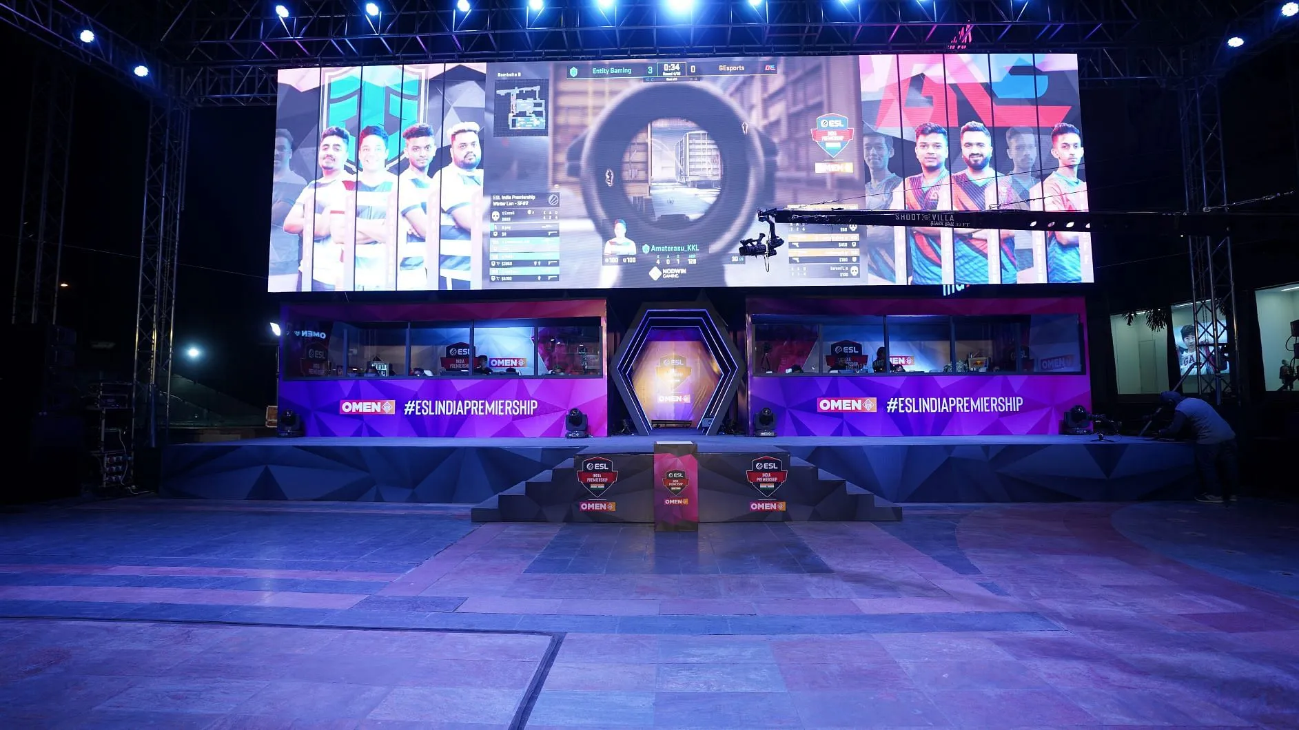 An image of the ESL Arena  