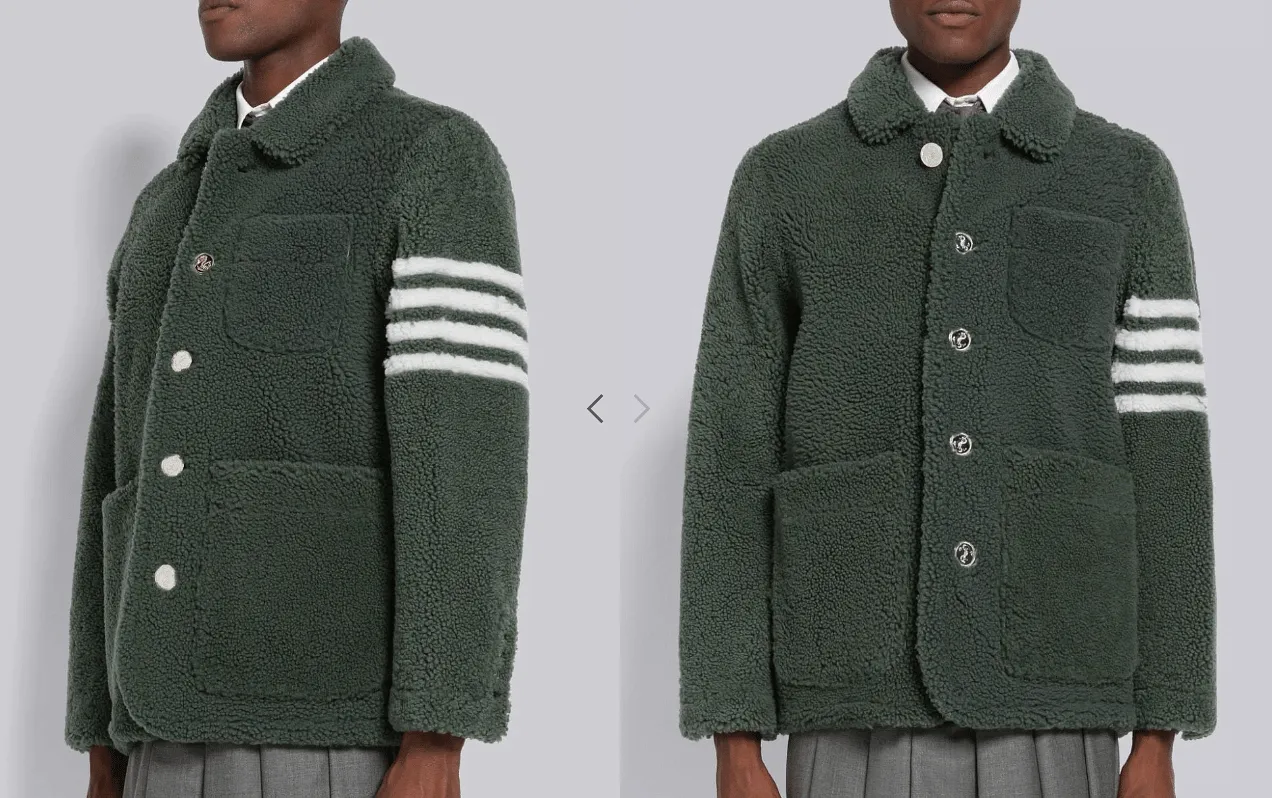 The four stripes on Thom Browne clothing.   https://www.thombrowne.com/