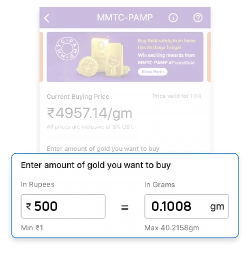 Gold purchases on PhonePe  