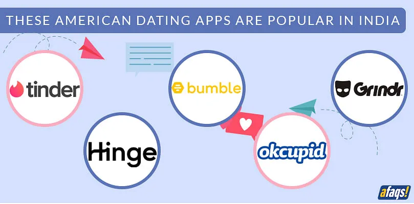 Popular American dating apps  