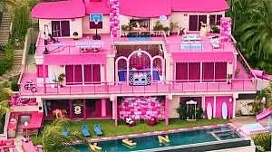 Airbnb's Barbie Mansion  