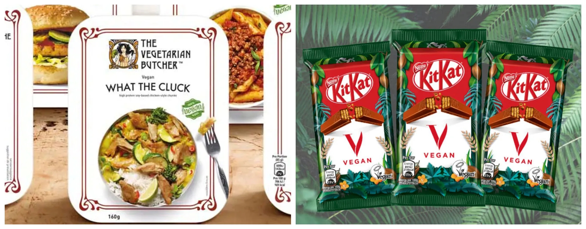 The Vegetarian Butcher and Vegan KitKat  