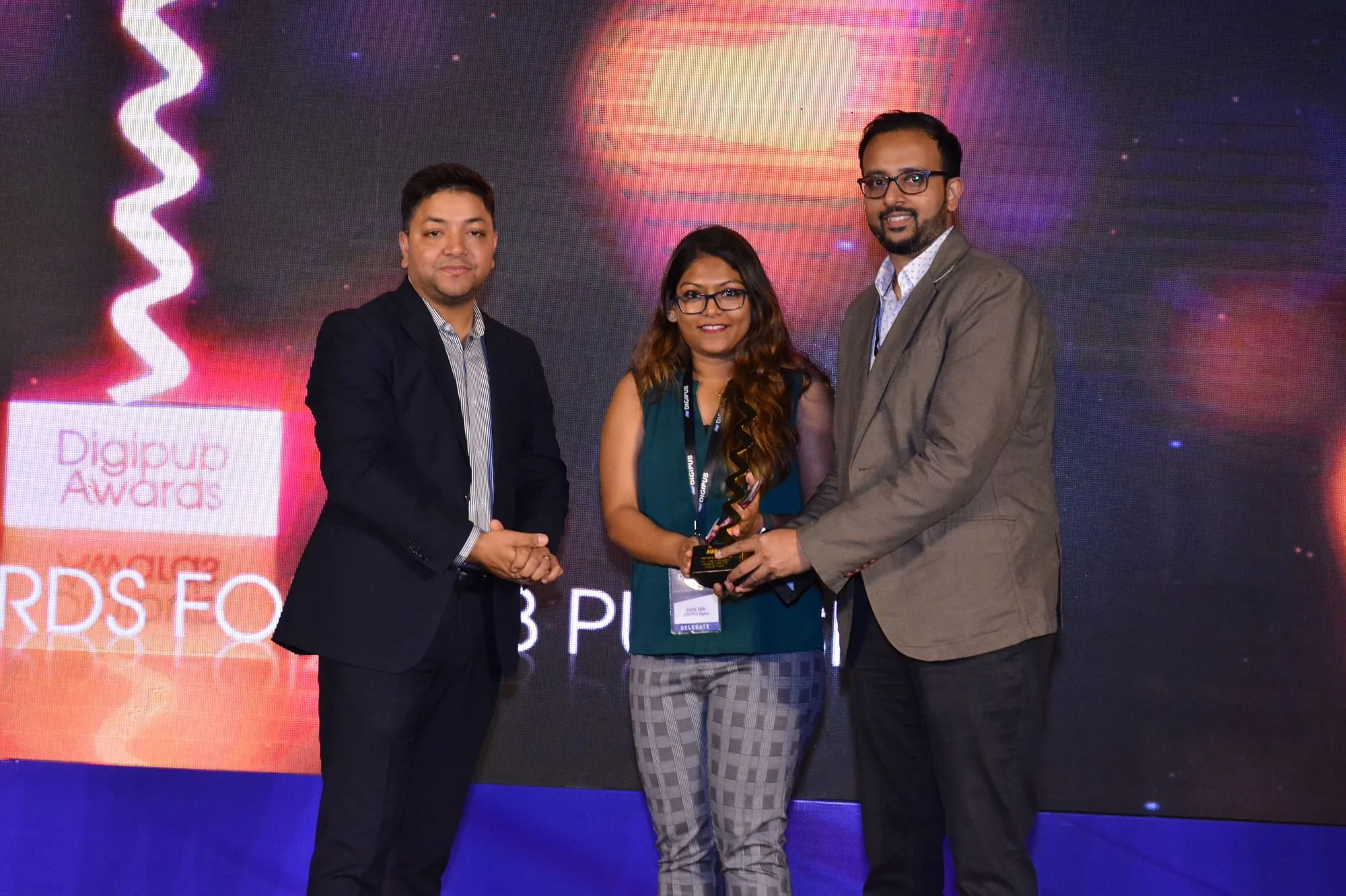 CNBC-TV18 receiving in the ‘Best Article/Video Feature’ category  