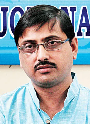 Tmc leader Sourav Chakraborty 