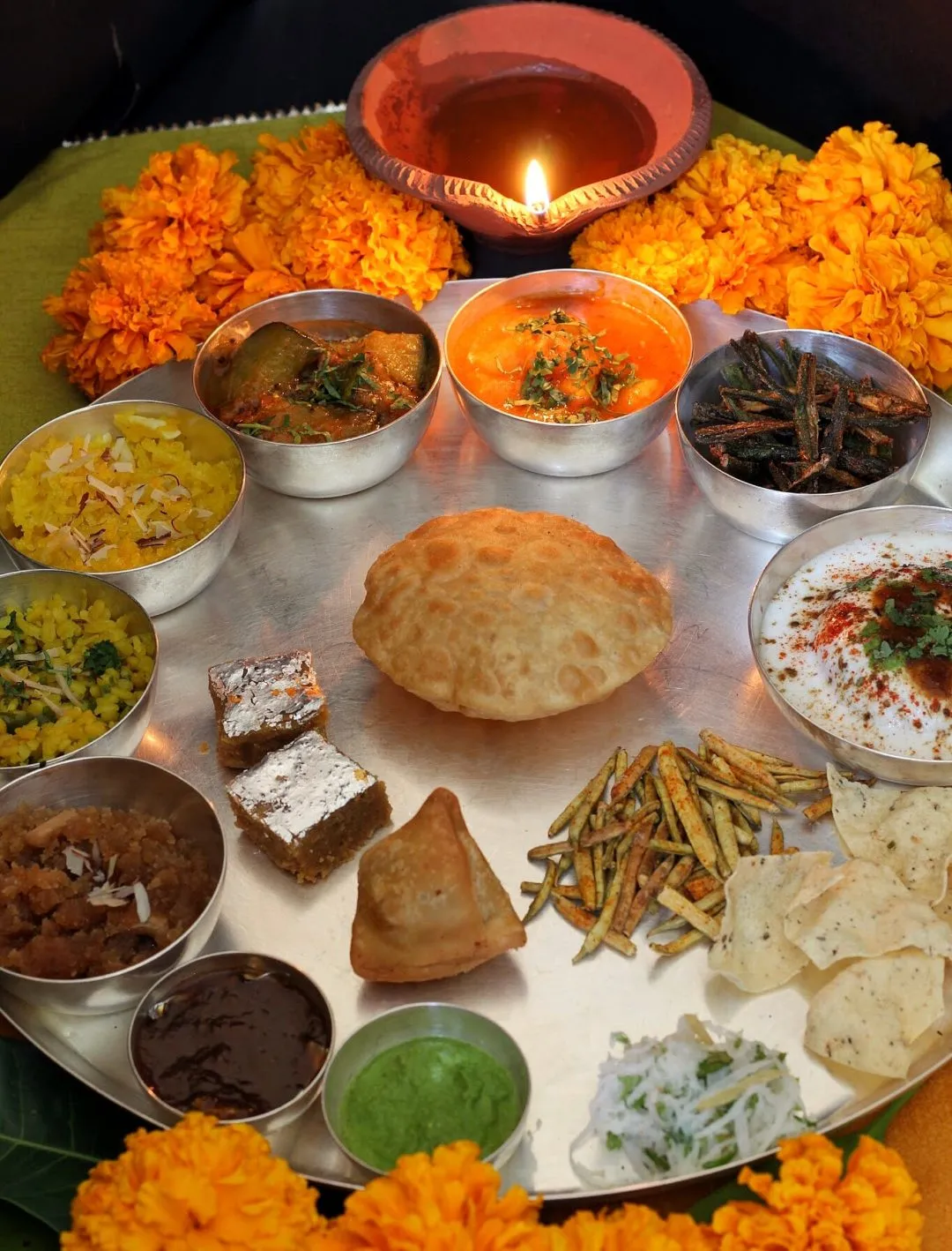 diwali thali