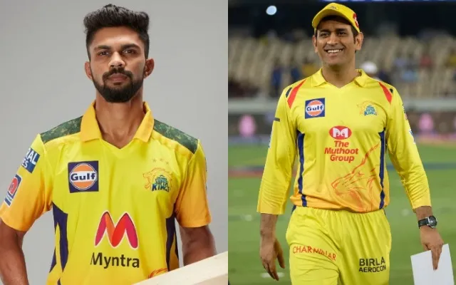 Ruturaj-Gaikwad-and-MS-Dhoni