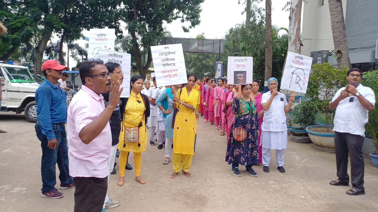 এবার মহিলা ডাক্তারকে হেনস্থা ভাতার হাসপাতালে, অভিযুক্ত সিভিক ভলান্টিয়ার  গ্রেফতার