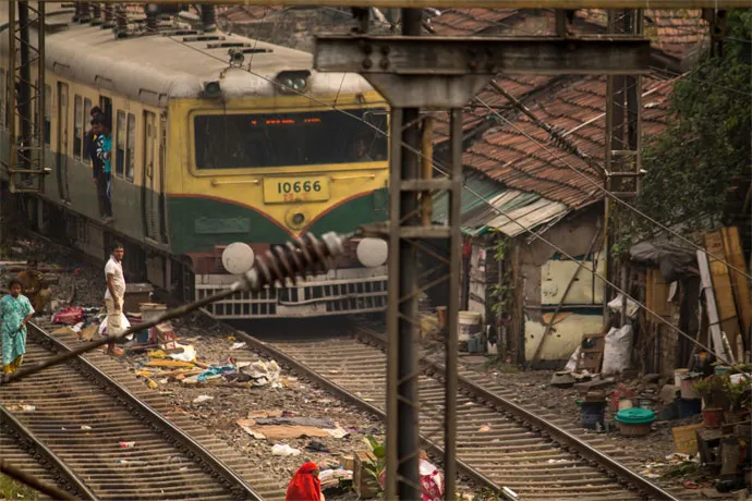 Why Kolkata's Dhakuria railway tracks mirror a war zone