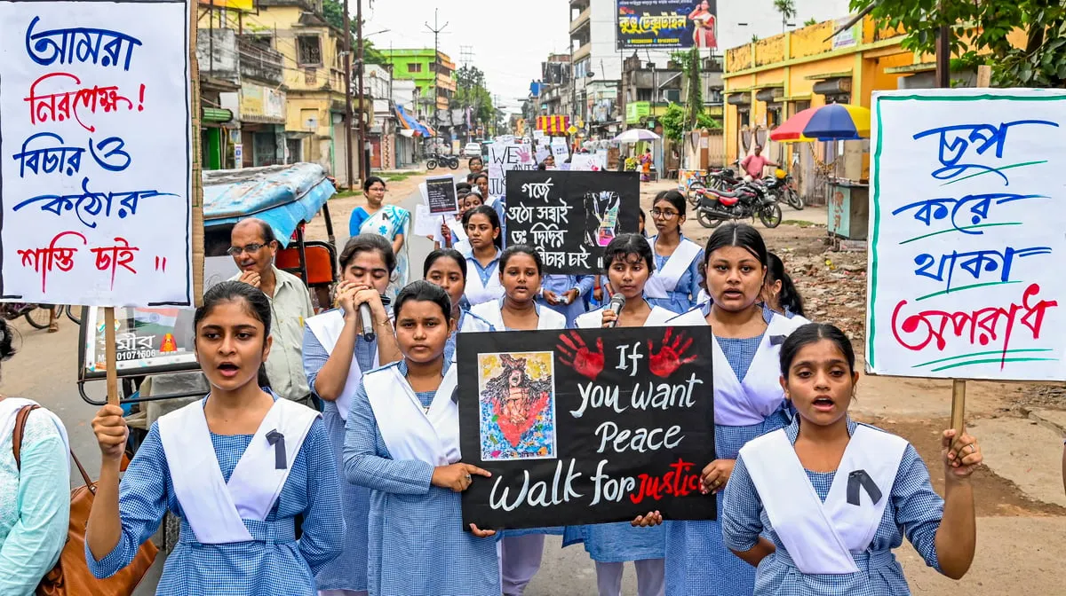 RG Kar Rape-Murder Case: Dhaka University Students Protest In Solidarity