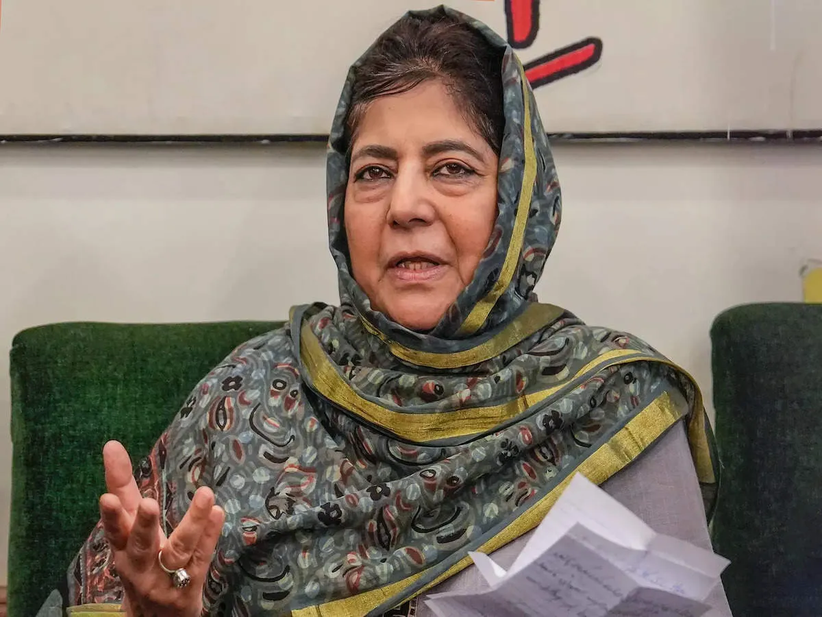 Mehbooba Mufti: Centre holding talks with NE militants, but treating  civilians in J-K as militants: Mehbooba Mufti - The Economic Times