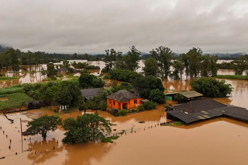 Video: Drone footage reveals ‘catastrophic’ flooding in Brazil