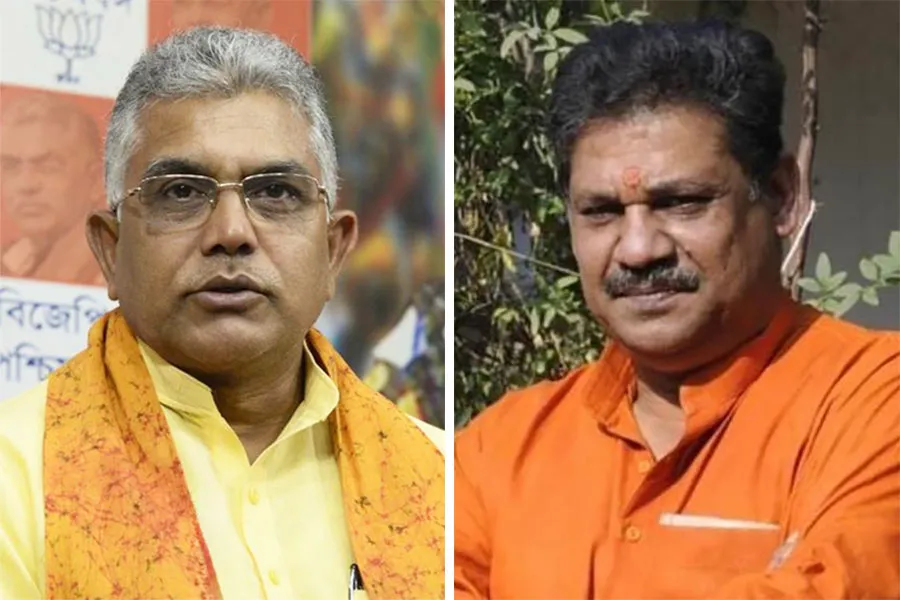 Lok Sabha Election 2024 | Political tussle between BJP leader Dilip Ghosh  and TMC leader Kirti Azad - Anandabazar