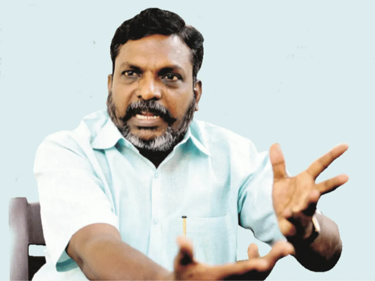 The PWF alliance is not mismatched: Thol Thirumavalavan of Viduthalai  Chiruthaigal Katchi - The Economic Times