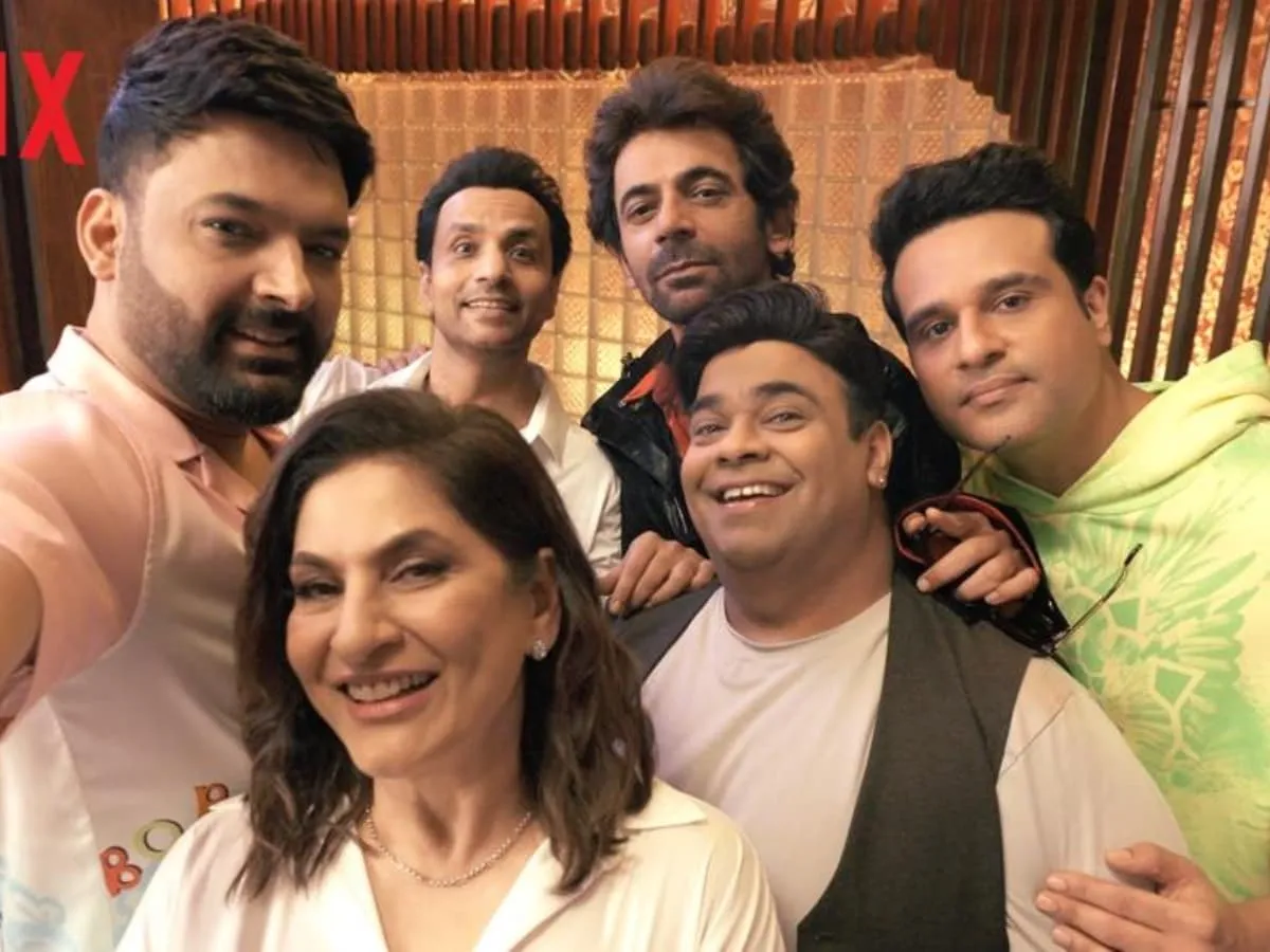 Kapil Sharma Wraps Up His Netflix Show, Archana Puran Singh Shares Photo  From Last Day On Set - News18