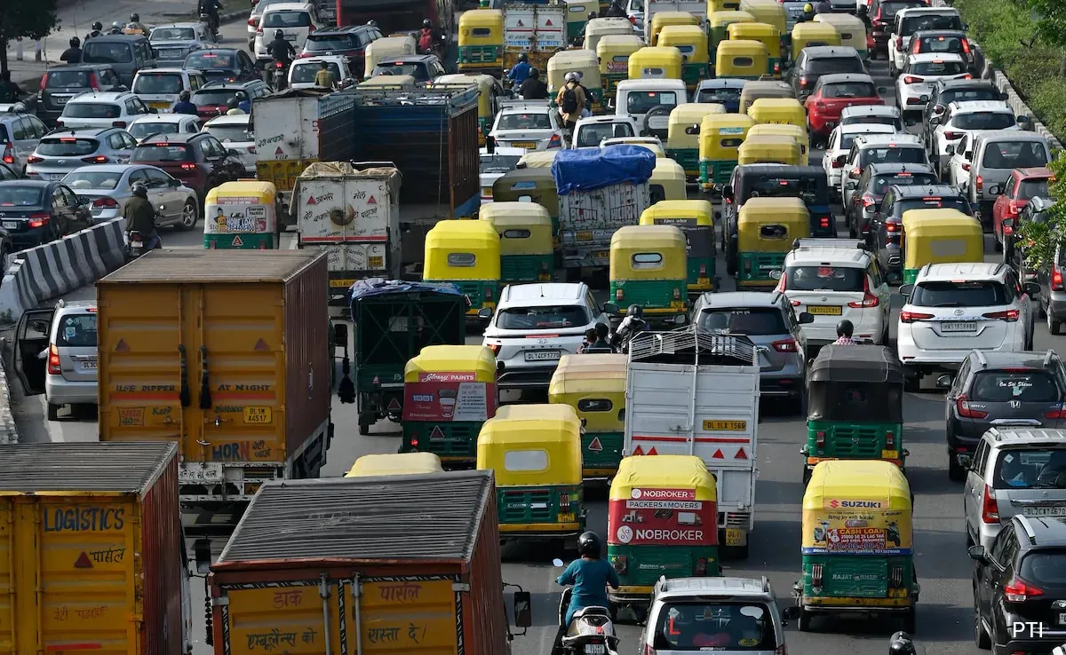 Stuck For Over An Hour": Massive Traffic Jam In Delhi On Diwali Eve