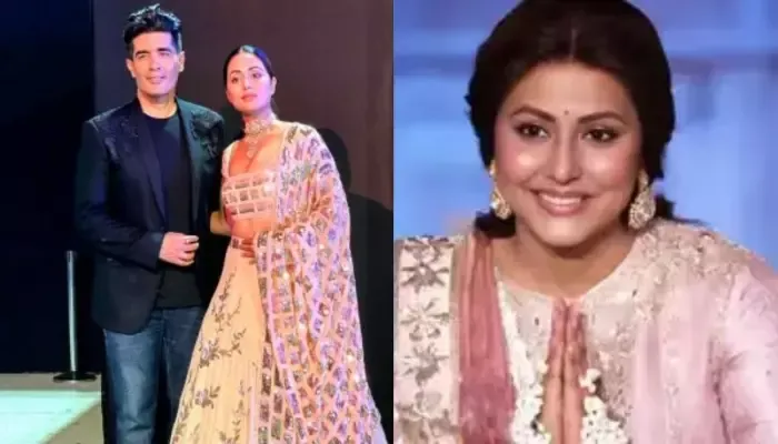 Hina Khan Was First Hesitant To Do Manish Malhotra's Ramp Walk For Cancer,  The Latter Convinced Her