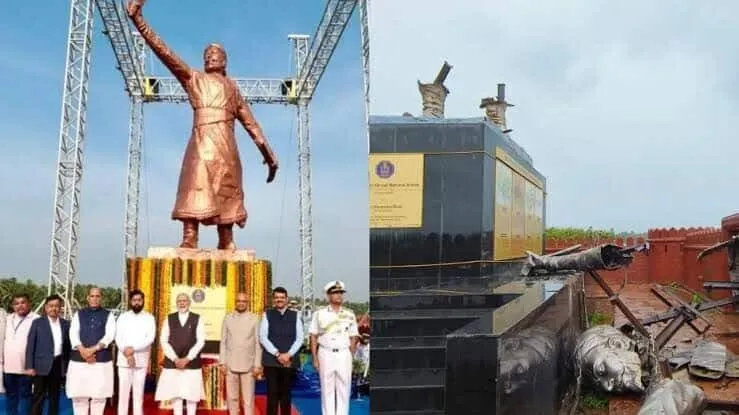 Chhatrapati Shivaji Maharaj statue collapse: FIR filed against contractor  Jaydeep Apte | Pragativadi | Odisha News, Breaking News Odisha, Latest  Odisha News