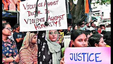 Kolkata doctor rape-murder case: RG Kar super removed but doctors, students  demand principal's scalp | Kolkata News - Times of India