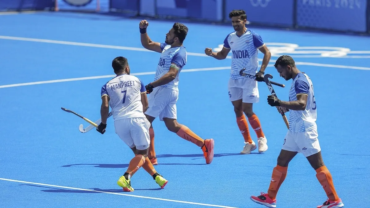 Indian Hockey Team, Paris Olympics 2024: बेइमानी! गांगुली की तरह जश्न,  आंसुओं में इमोशन... हॉकी इंडिया की जीत के खास पल - indian hockey team in  semifinal of paris olympics 2024 india