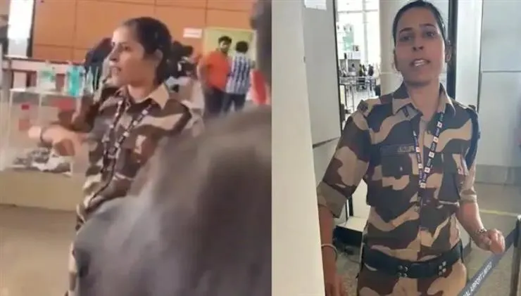 BJP MP and film actress Kangna Ranaut slapped by CISF constable at  Chandigarh airport