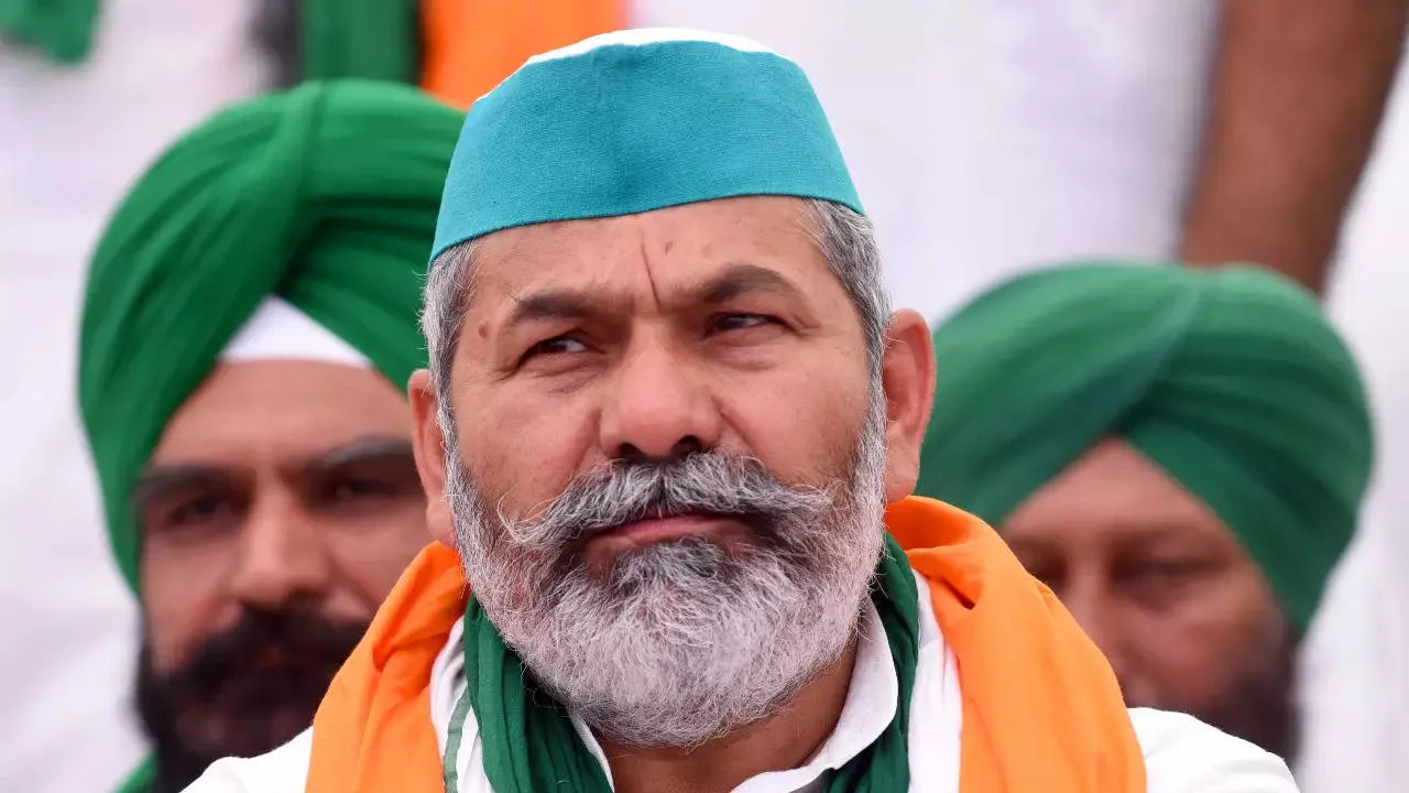 Rakesh Tikait: 'Govt wants to have me killed'; Farmers' leader Rakesh Tikait  hits out at BJP over ink attack | India News - Times of India