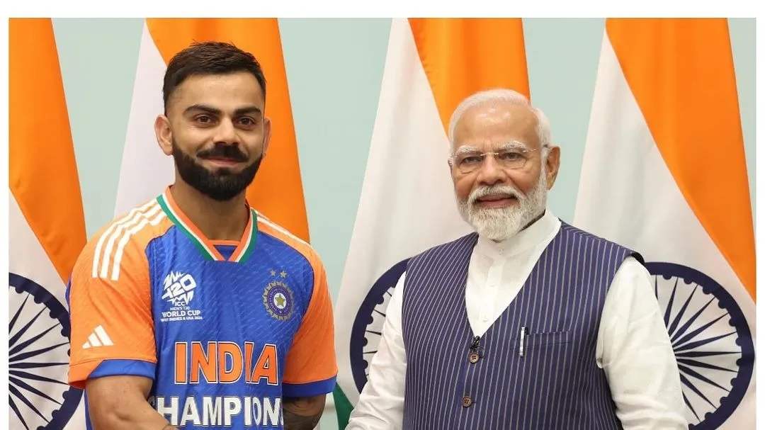 Virat Kohli and PM Modi
