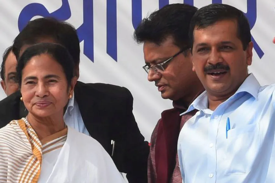 Opposition parties | Delhi Chief Minister Arvind Kejriwal to meet West  Bengal Mamata Banerjee, discuss ordinance on administrative services -  Telegraph India