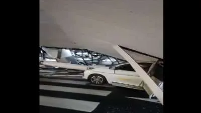 4 people injured after roof collapse at Delhi Airport's Terminal 1 – India  TV