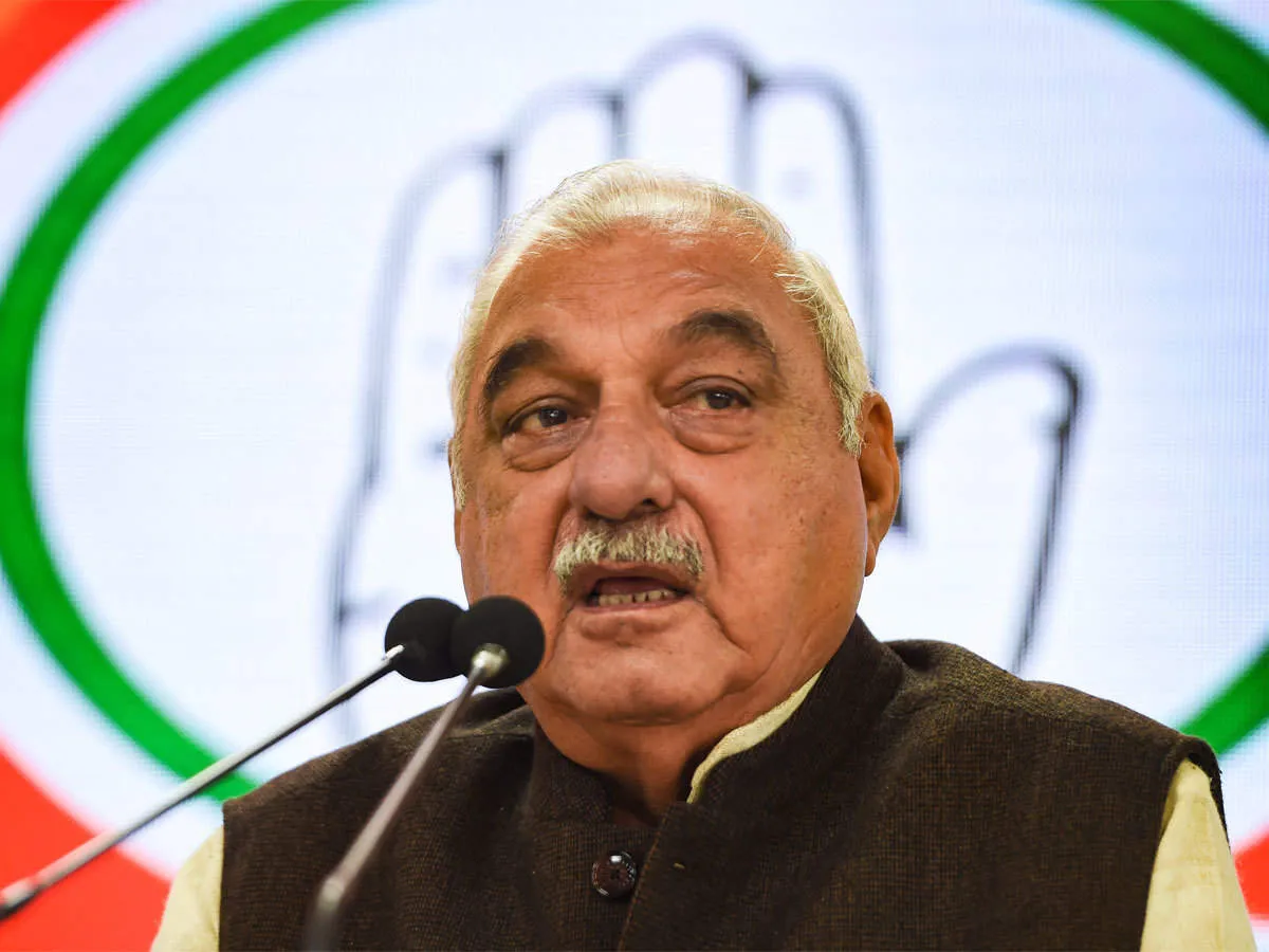 Congress wants special session, but yet to get time from Governor to meet: Bhupinder  Singh Hooda - The Economic Times