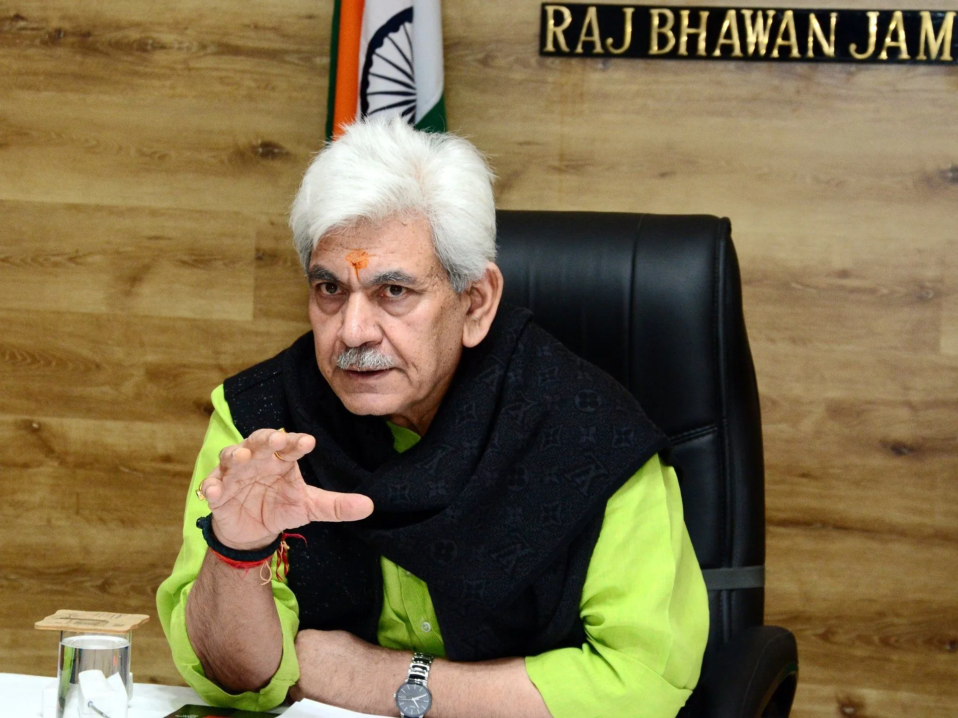 J&K L-G Manoj Sinha assures terrorism will be wiped out from Kashmir in  next 2 years | India News