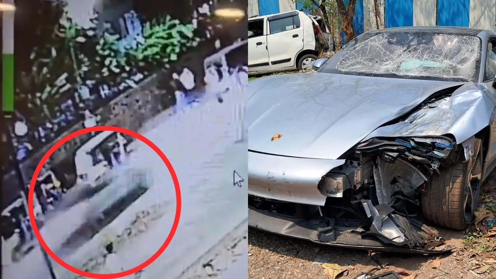 Pune Porsche accident: CCTV captures speeding car before crash that killed  2 | Pune News - The Indian Express