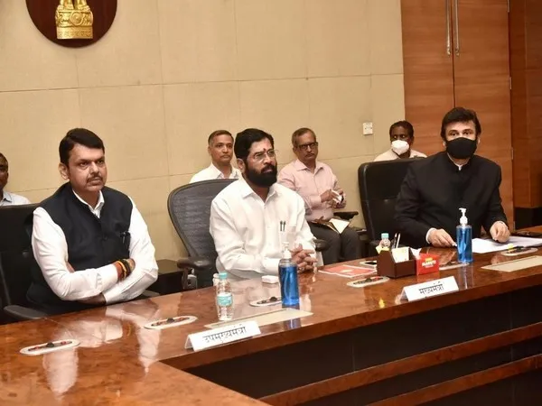 Shinde, Deputy CM Fadnavis hold first Cabinet meeting of new govt