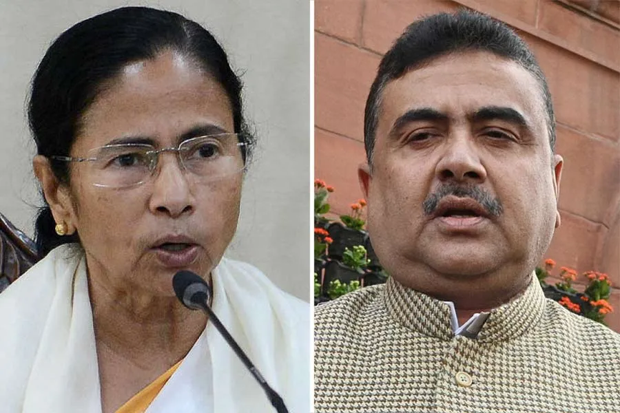 Mamata Bandyopadhyay-Suvendu Adhikari | Mamata Banerjee Suvendu Adhikari  will meet on Wednesday for employing chief information officer dgtl -  Anandabazar