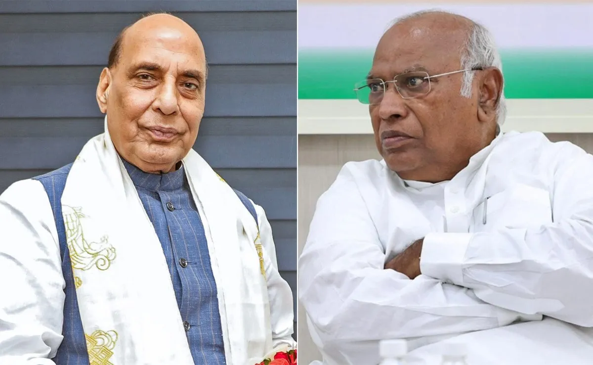 Rajnath Singh's Outreach Call On Speaker, M Kharge's Deputy Speaker Reply