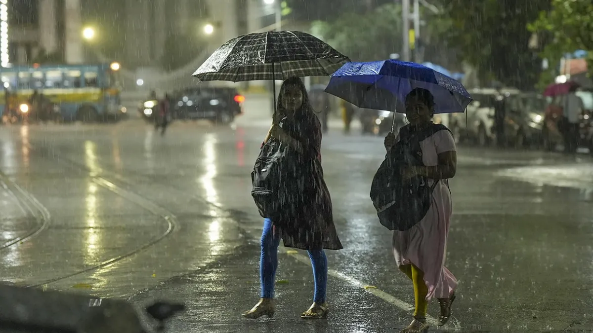 Kolkata Hit By Squall, Light Rains