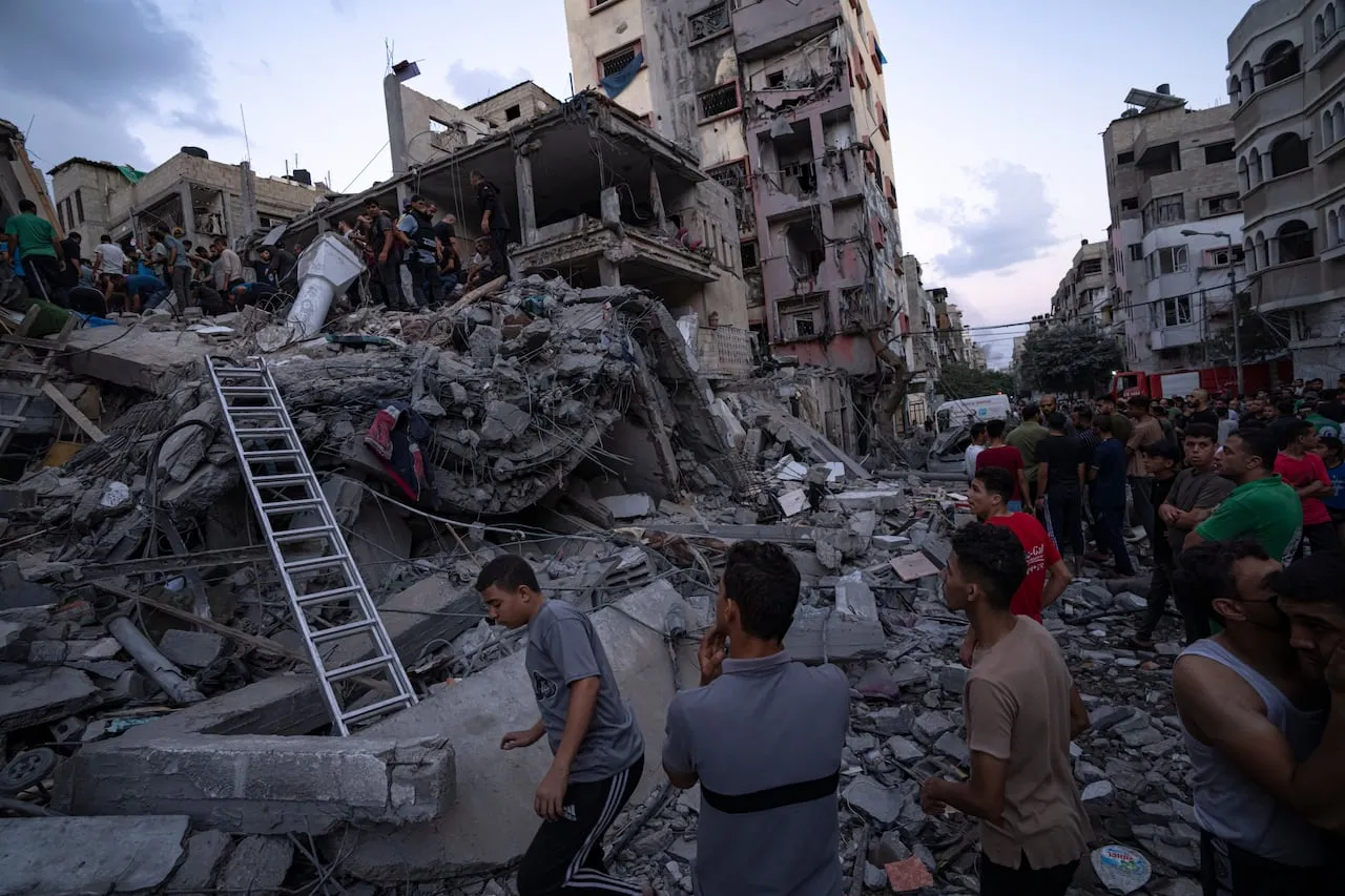 Humanitarian groups plea for safe corridors out of Gaza as supplies of  food, fuel and medicine blocked | CBC News